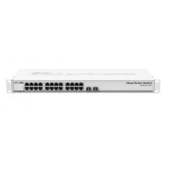 Маршрутизатор MIKROTIK CSS326-24G-2S+RM